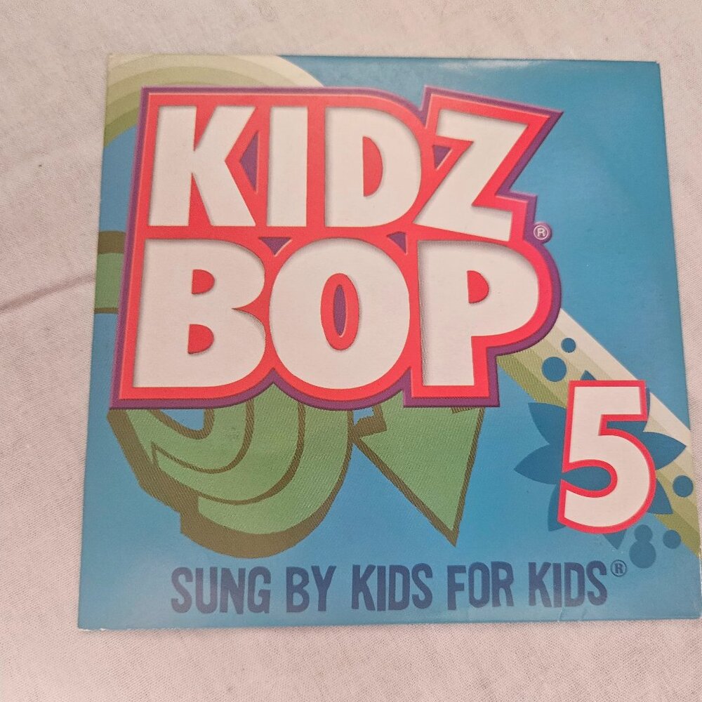 Kidz Bop 5 Songs CD McDonalds Happy Meal Toy